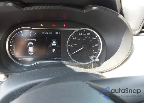 2021 Nissan Versa Sv Xtronic Cvt z USA, uszkodzony, nr VIN 3N1CN8EV4ML824824